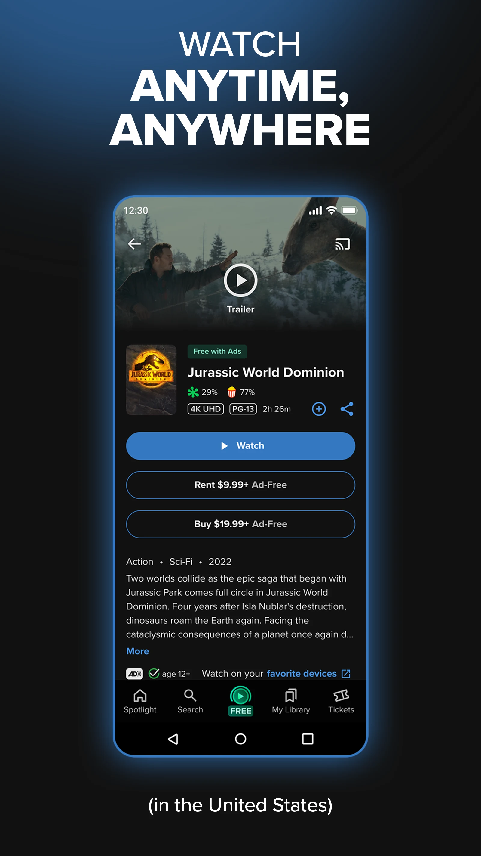 Fandango: Movies & Series screenshot